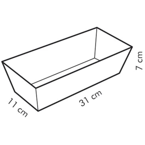 Форма для хлеба Tescoma Delicia 31x11 см (623082): Крышка Нет