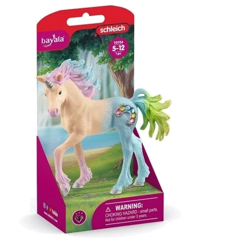 Игрушка-фигурка Schleich Жеребенок зефирного единорога (70724): Тип Игровая фигурка