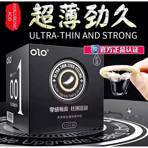 Ультратонкі презервативи OLO Ultra Thin ZERO Feeling, 10 шт