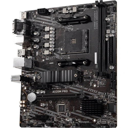 MSI A520M PRO: Разъемы на задней панели USB 3.0 (USB 3.1 Gen 1)
