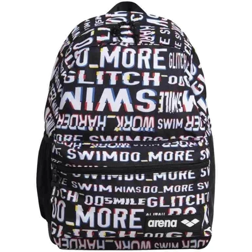 Рюкзак Arena Team Backpack 30 Allover черно-белый (002484-122): Фактура Матовая, Тканая