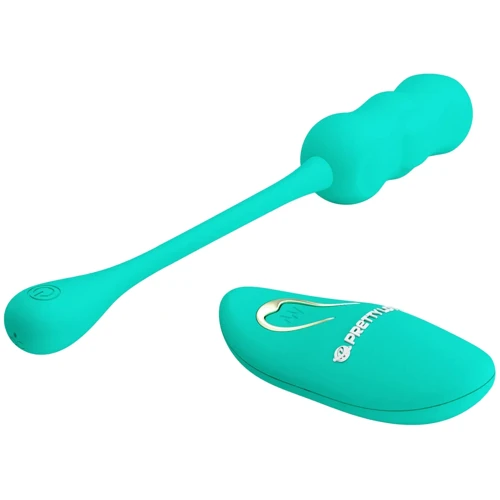 Виброяйцо с ДУ LYBAILE Pretty Love - Leshy Dream Chaser 4 Green (BI-014868W-A4)