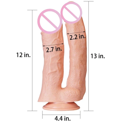 Двойной фаллоимитатор LoveToy Realistic Mega Double Dildo 12"