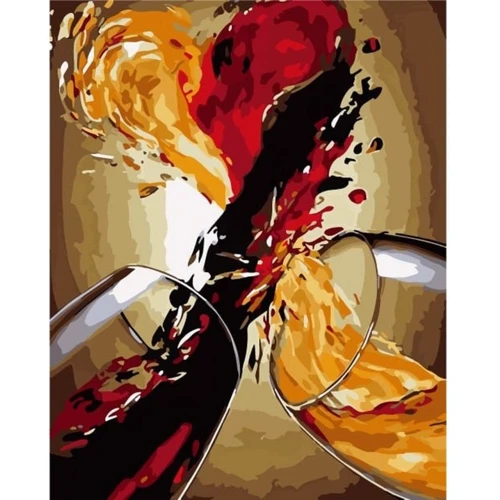 Картина по номерам Origami Праздничное настроение 40x50 см LW3266