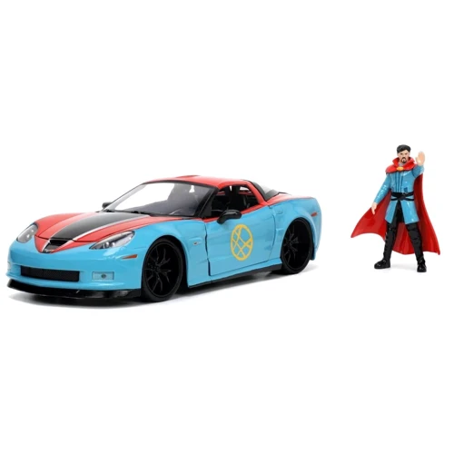 Автомодель Jada Шевроле Корвет с фигуркой Доктора Стренджа, 1:24 (253225024)
