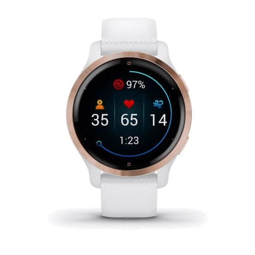 Смарт-часы Garmin Venu 2S Rose Gold Stainless Steel Bezel with White Case and Silicone Band (010-02429-13): Производитель Garmin