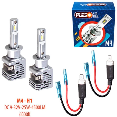 Лампи PULSO M4-H1/LED-chips CREE/9-32v/2x25w/4500Lm/6000K (M4-H1)