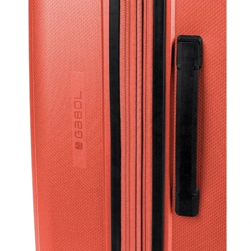 Валіза Gabol Brooklyn (S) Coral кораловий (123922-036): Застібка Молния