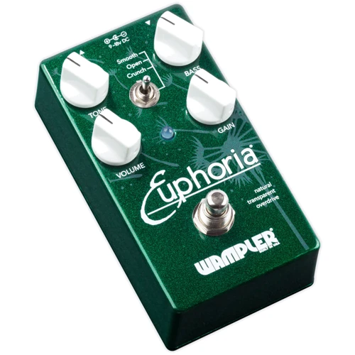 Педаль гитарных эффектов Педаль эффектов WAMPLER Euphoria: Тип эффекта Овердрайв