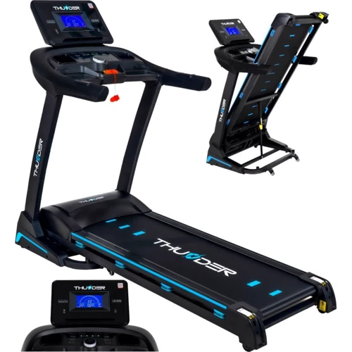 Бігова доріжка Thunder Treadmil CORE-S-BLACK (CORE-S-BLACK): Потужність двигуна, к.с. 4