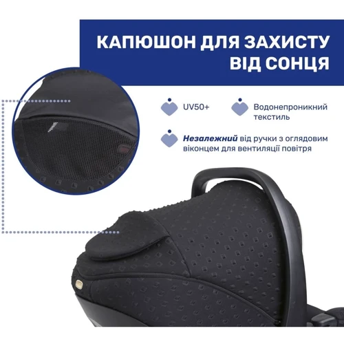 Автокресло Chicco Kory Plus i-Size Black Re-Lux черное (87072.56) фото 8