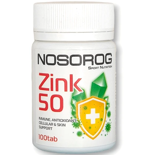 Nosorog Zinc 50 mg Цинк 100 таблеток