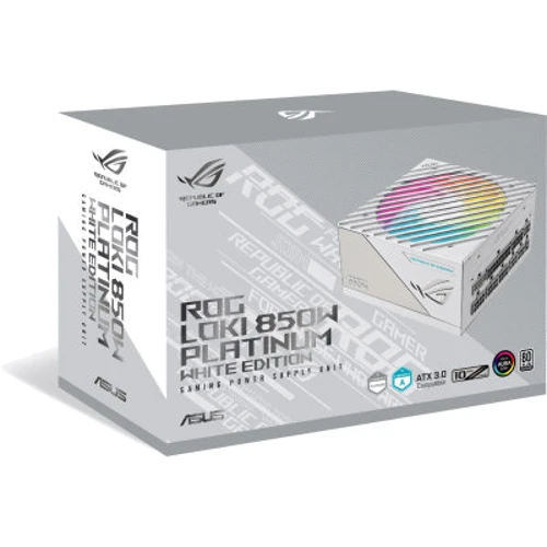 Блок живлення ASUS ROG LOKI 850P SFX-L GAMING 850W Platinum White Edition (90YE00N2-B0NA00) фото 11