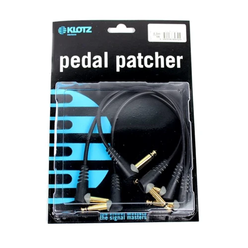 Соединительный патч-кабель Klotz Entry Level Pedal Patcher 30 cm Angled: Производитель Klotz