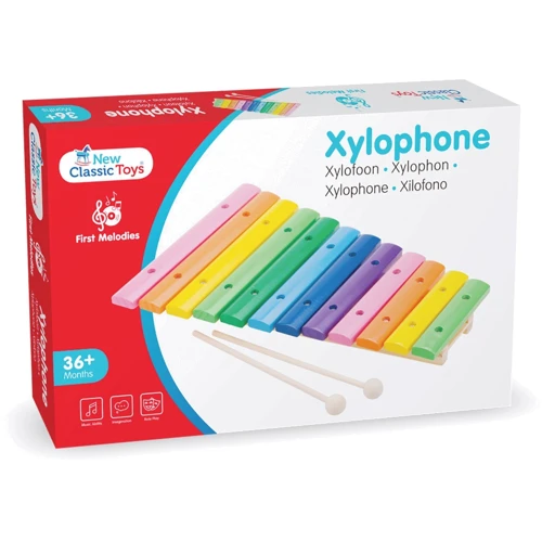 Детский ксилофон New Classic Toys, деревянный, 12 тактов (10236)