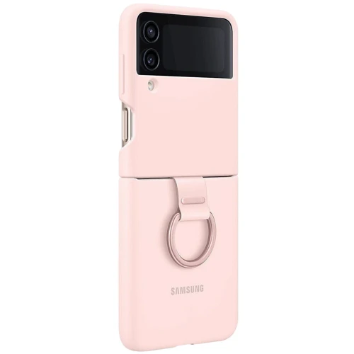 Чехол для телефонов Samsung Silicone Cover with Ring Pink (EF-PF721TPEGUA) for Samsung F721 Galaxy Flip 4