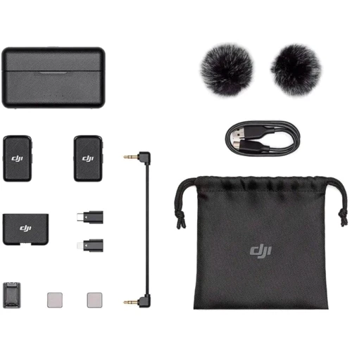 Микрофон Микрофонная радиосистема DJI Mic 2TX+1RX (CP.RN.00000197.01/CP.RN.00000198.01) фото 5