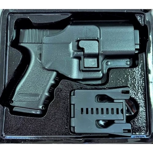 Детский пистолет на пульках Galaxy G15+ Glock 17 металл с кoбурой черный: Производитель Galaxy