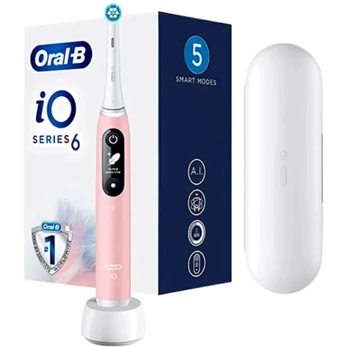 Зубна щітка Oral-B iO Series 6 Pink: Призначення взрослая