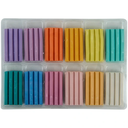 Пластилин восковой Kite Fantasy Pastel 12 цветов 240 г (K22-1086-2P): Производитель KITE