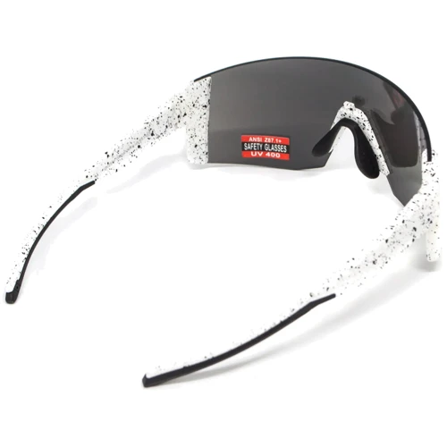 Спортивні окуляри Окуляри захисні відкриті Global Vision Astro White (G-Tech™ silver), дзеркальні сірі у білій оправі (з можливістю встановлення діоптричної вставки) (GV-ASTRW-SM): Тип Открытые