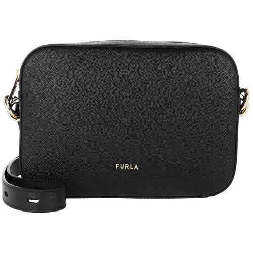Женская сумка кросс боди Furla Block Mini Crossbody черная (BZY7FBK)