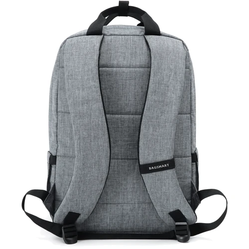 Сумка для ноутбука Bagsmart 14" ALTADENA Grey (BM0140004A008): Матеріал поліестер