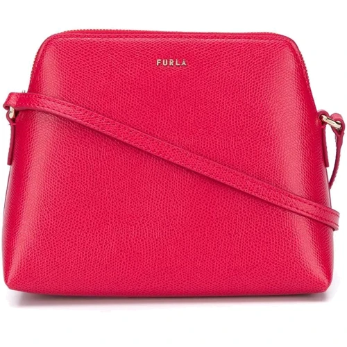Женская сумка кросс боди Furla Boheme Mini Crossbody Set красная (EBC7B90)