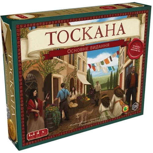 Настольная игра Kilogames Виноделие. Тоскана (Viticulture Tuscany)