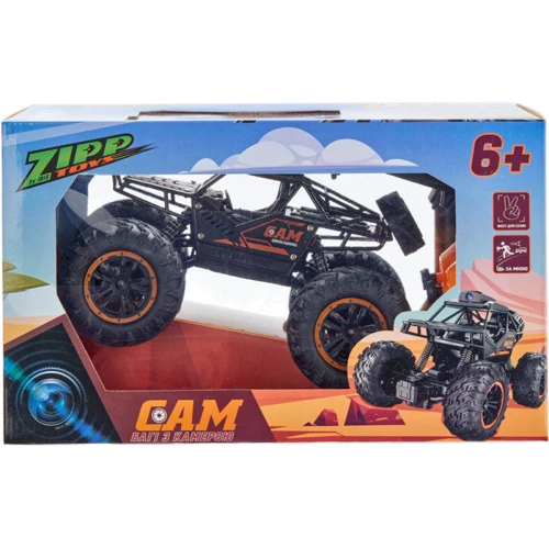 Машинка ZIPP Toys CAM багги с камерой черный