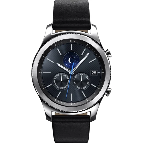 Смарт-годинник Samsung Gear S3 Classic (SM-R770) Silver Approved Вітринний зразок: Причина уцінки Активовані, вітринний зразок, гарний стан, повна комплектація: коробка, зарядка, годинник
