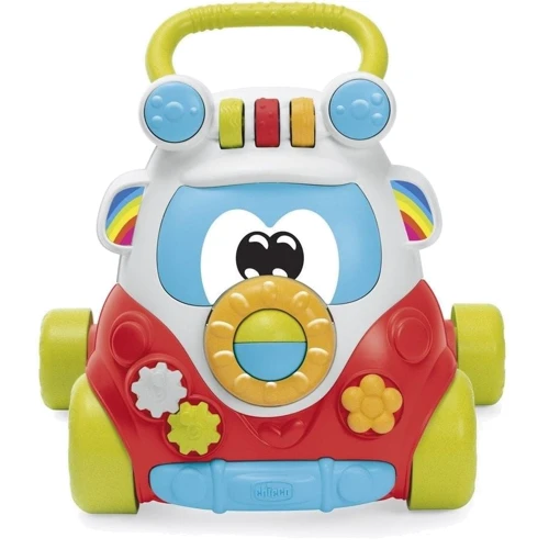 Ходунки-каталка 2 в 1 Chicco Happy Hippy Walker (11335.00): Цвет разноцветный