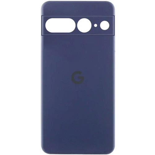 Чохол для телефона Lakshmi Premium Silicone Case з Logo Full Camera Midnight Blue для Google Pixel 7 Pro