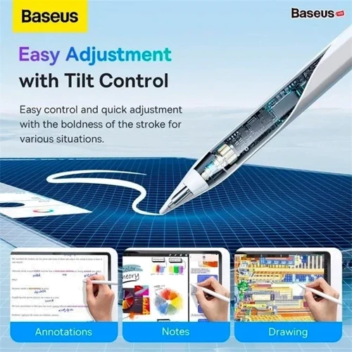 Стилус Baseus Smooth Writing 2 Capacitive (Active version) White (SXBC080102) фото 11