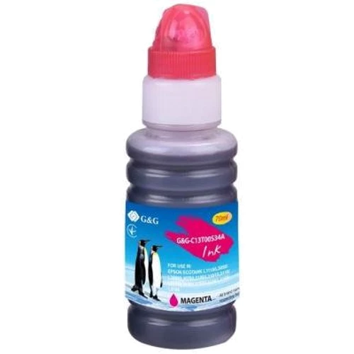 Чорнило G&G Epson L31XX magenta, контейнер 70мл (G&G-C13T00S34A): Колір Magenta