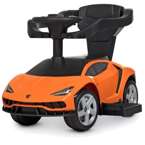 Каталка-толокар Bambi 2в1 помаранчевий (3726-7)