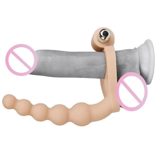 Насадка для двойного проникновения LoveToy The Ultra Soft Double Bead 6.5"