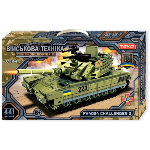 Конструктор Teko Военная техника 441 деталь (33508)