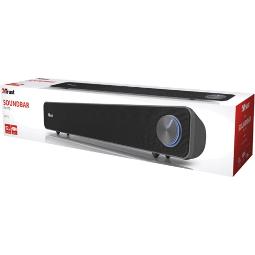 Акустическая система Trust Arys PC Soundbar (22946): Пульт дистанционного управления нет