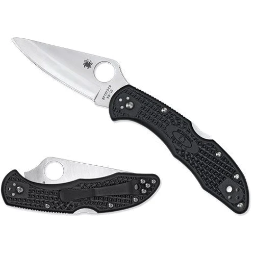 Ніж Spyderco Delica 4 black (87.02.49): Тип ножа Складной
