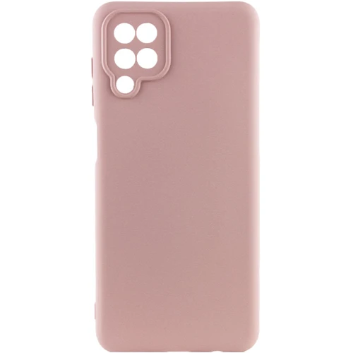 Чохол для телефона TPU Case Getman Liquid Silk Full Camera Pink Sand для Samsung A125 Galaxy A12