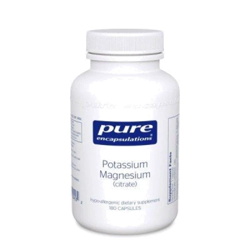 Pure Encapsulations Potassium Magnesium (citrate) 180 caps Калий и магний цитрат (PE-00453)