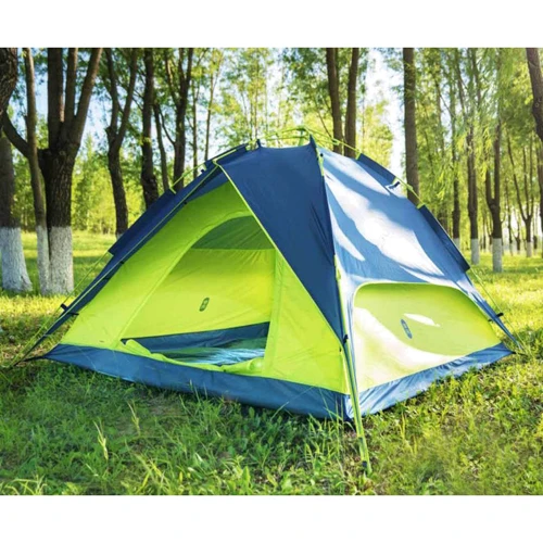 Палатка Early Wind 2 people Blue/Green 215х205х125 см многофункциональная автоматическая (HW010401): Количество мест 2