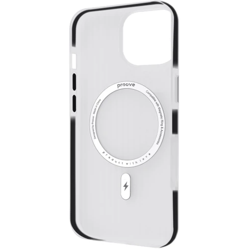 Чехол для iPhone Proove Astro Case with Magnetic Ring Black for iPhone 16 Pro Max: Цвет черный