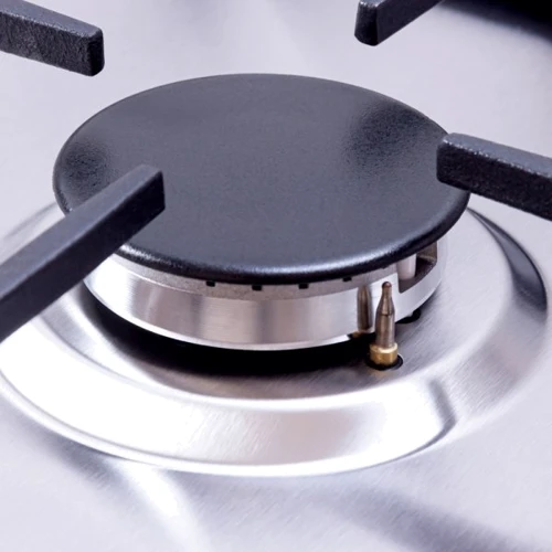 Варочная поверхность газовая Perfelli HGM 61624 I: Рабочая поверхность нержавеющая сталь