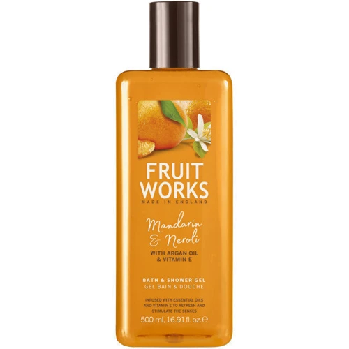 Grace Cole Fruit Works Shower Gel Mandarin & Neroli Гель для душа 500 ml
