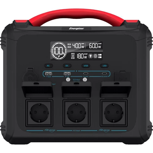 

Зарядная станция Energizer PPS1100W2F - 1102Wh/AC 1200W/100W
