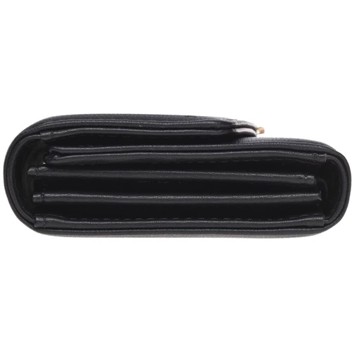 Жіночий гаманець Monsen чорний (K1b906-black): Формат гаманця горизонтальний