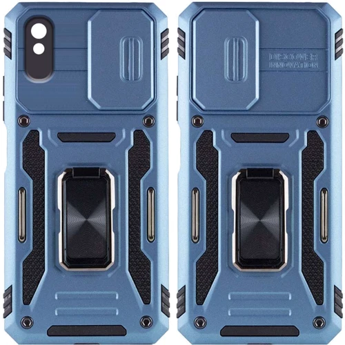 Чехол для телефонов Mobile Case Camshield Army Ring Light Blue for Xiaomi Redmi 9A