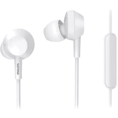 Наушники Philips TAE4105 White: Тип крепления без креплений